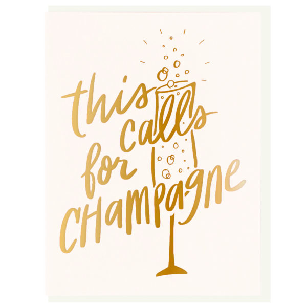 this-calls-for-champagne-card