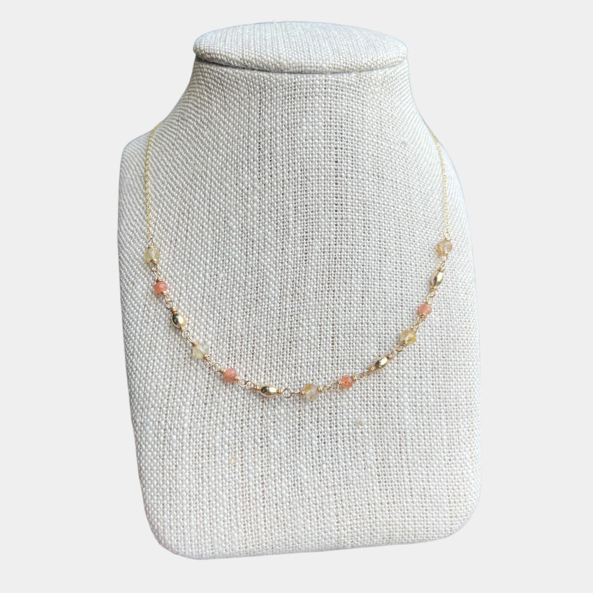 Sunstone Medley Necklace - Image 2