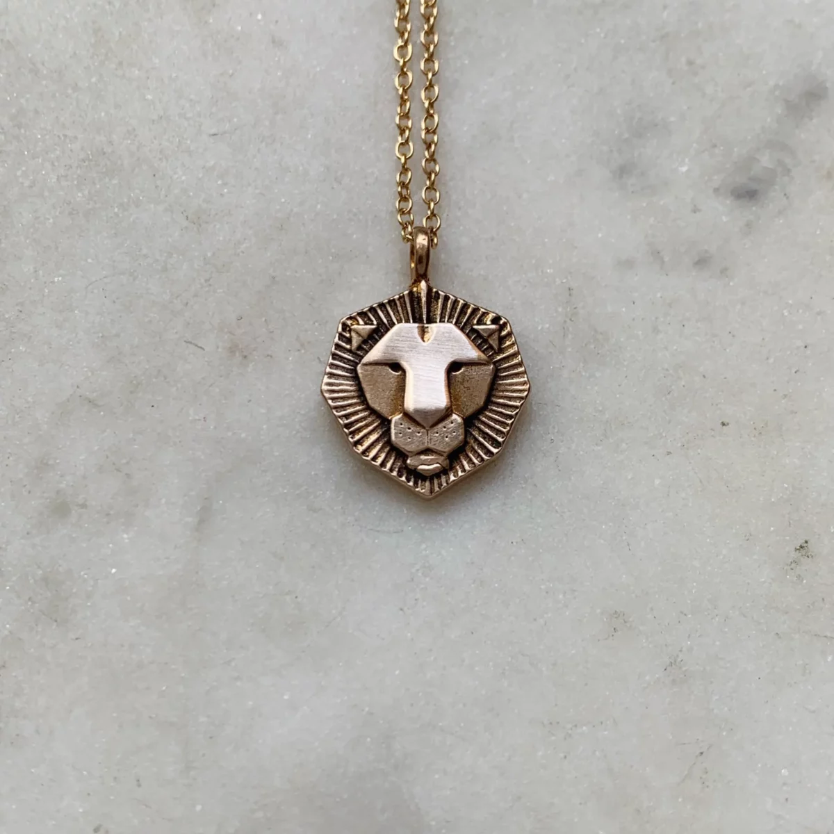 Lion Pendant Necklace