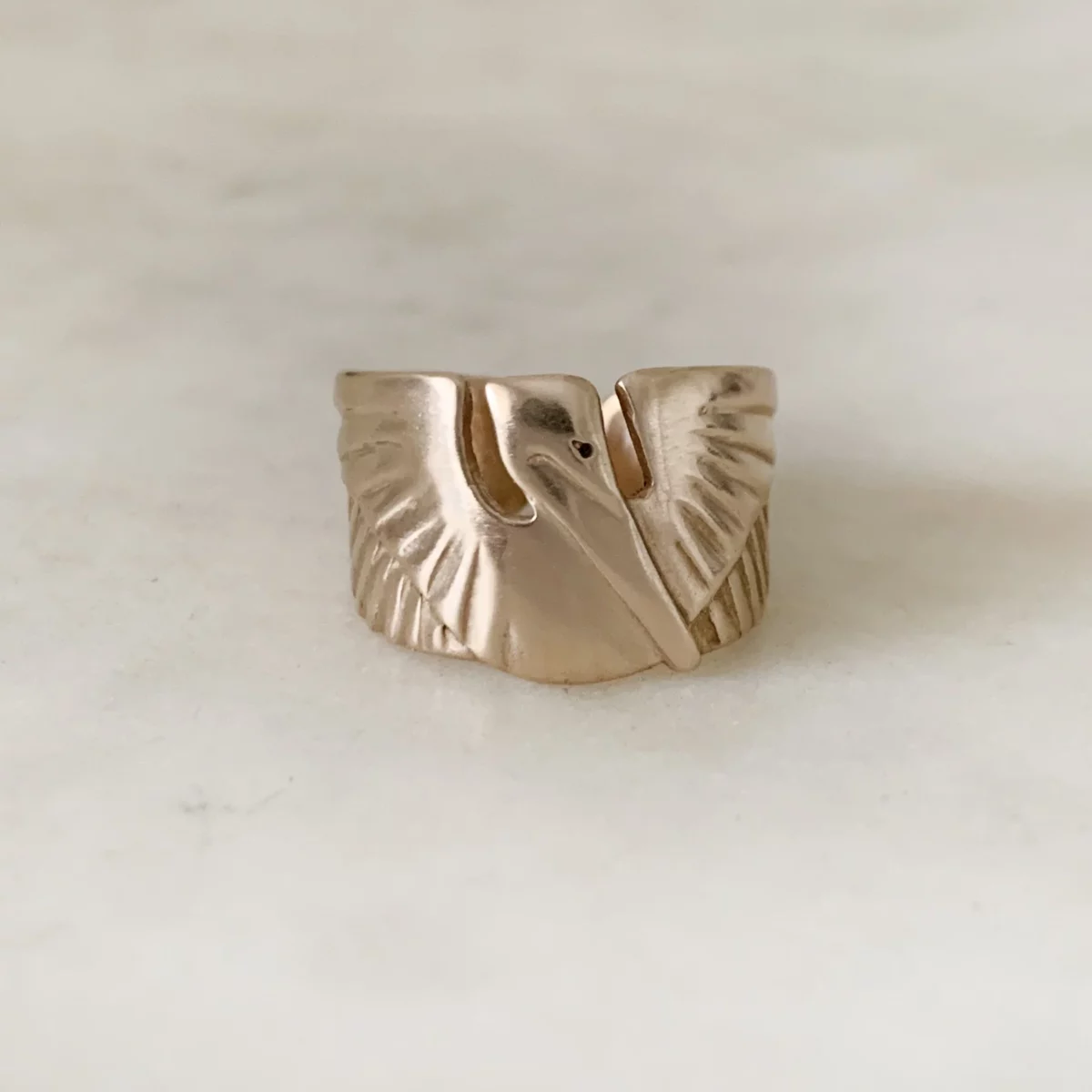 Adjustable Pelican Ring