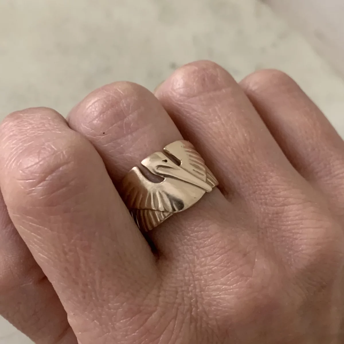 Adjustable Pelican Ring - Image 5