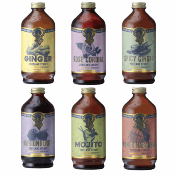 12oz flavored drink syrup