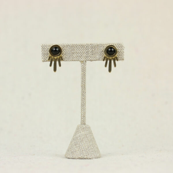 burst earrings