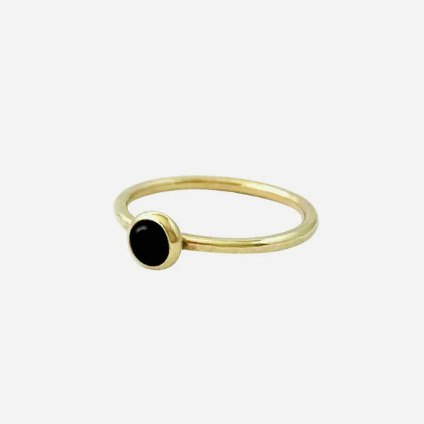 stacking ring | onyx or opal