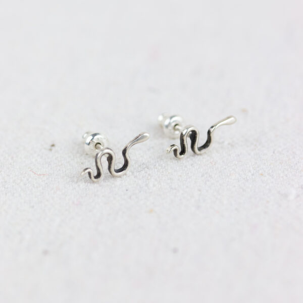 tiny snake studs
